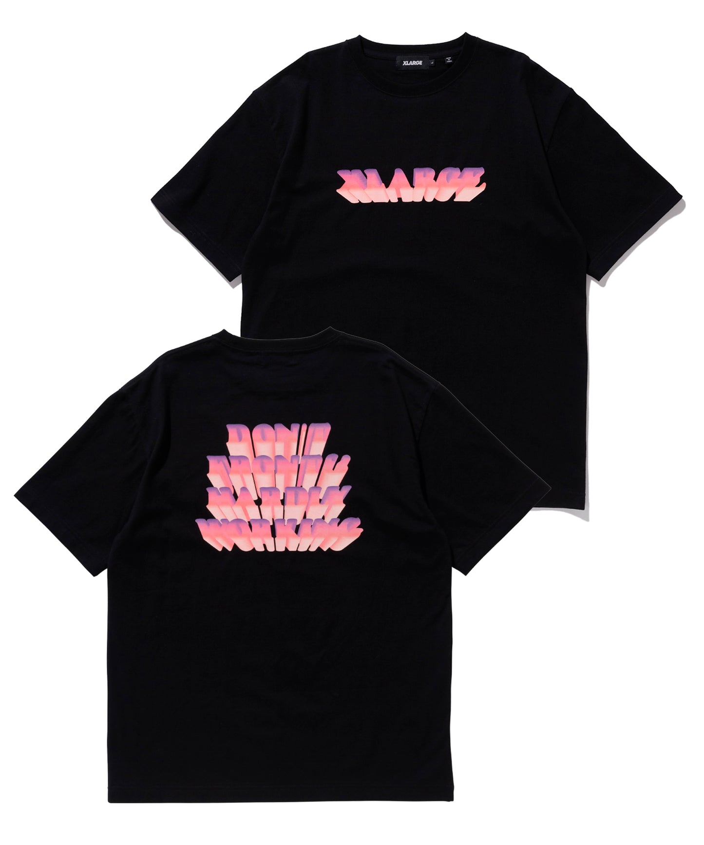 S/S TEE GRADATION 3D LOGO T-SHIRT XLARGE