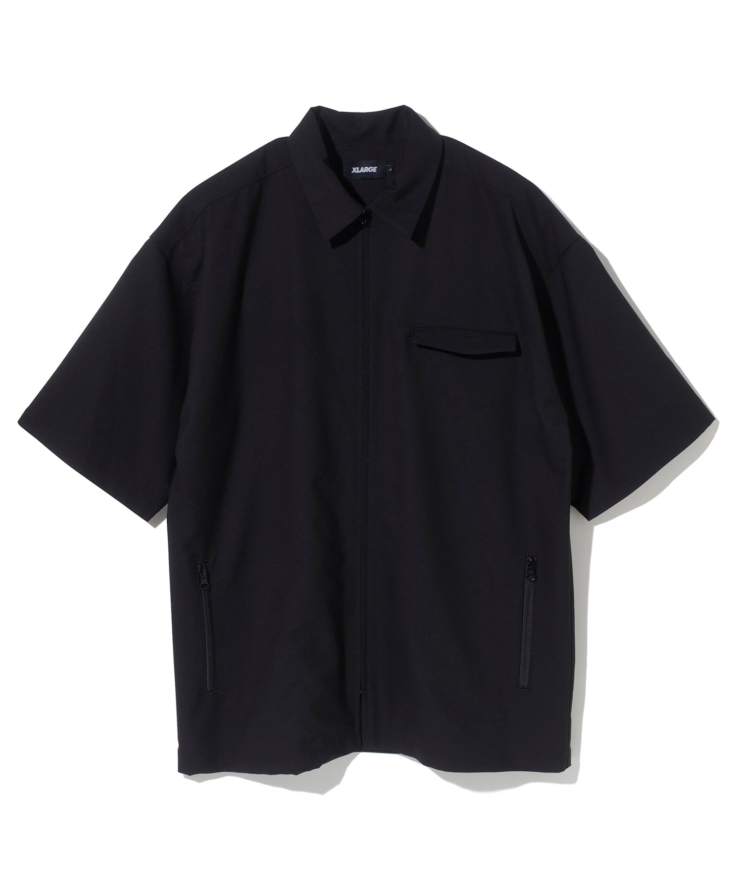S/S ZIPPED BIG SHIRT SHIRT XLARGE