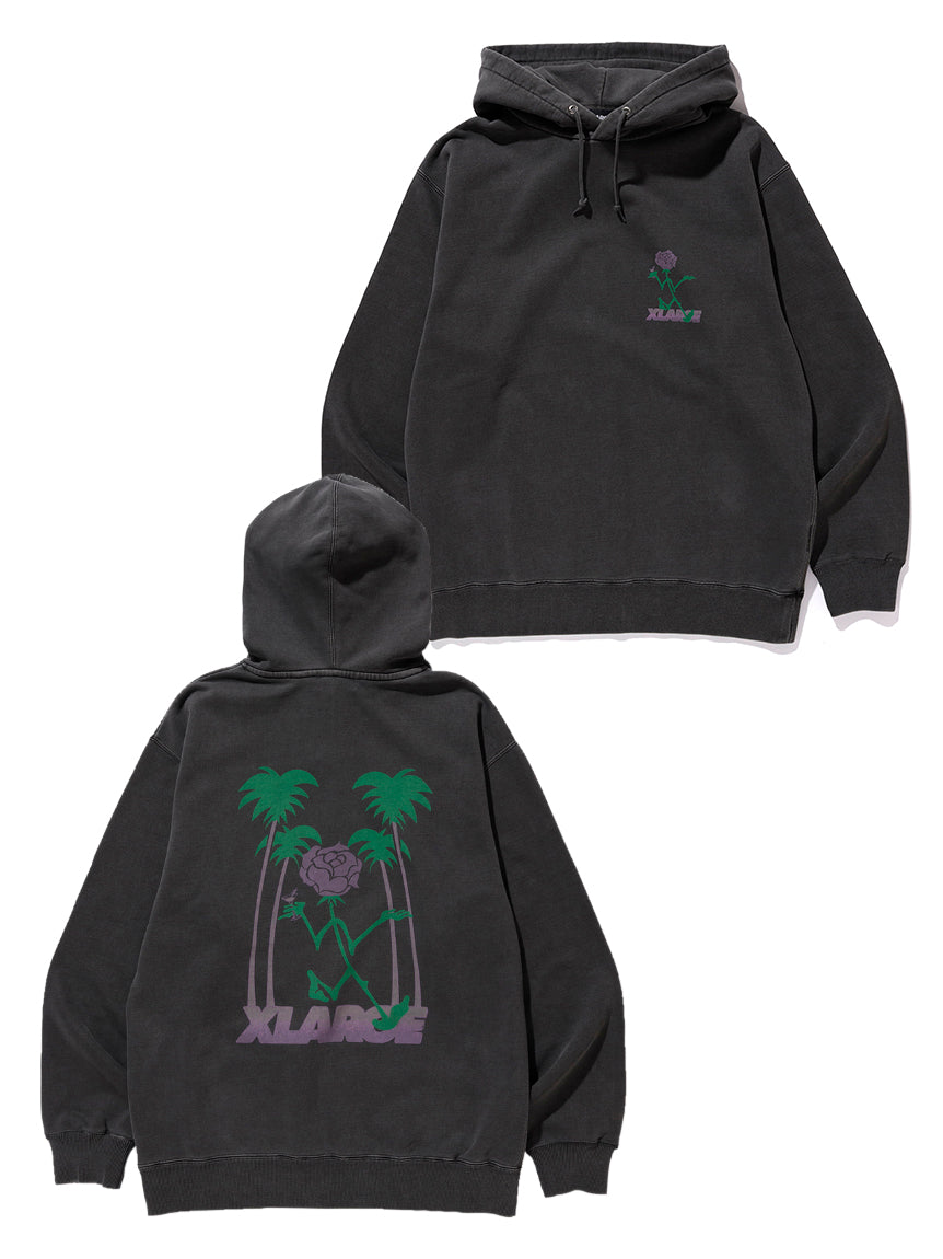TIPSY PIGMENT PULLOVER HOODED SWEAT FLEECE, CREWNECK, HOODIE XLARGE