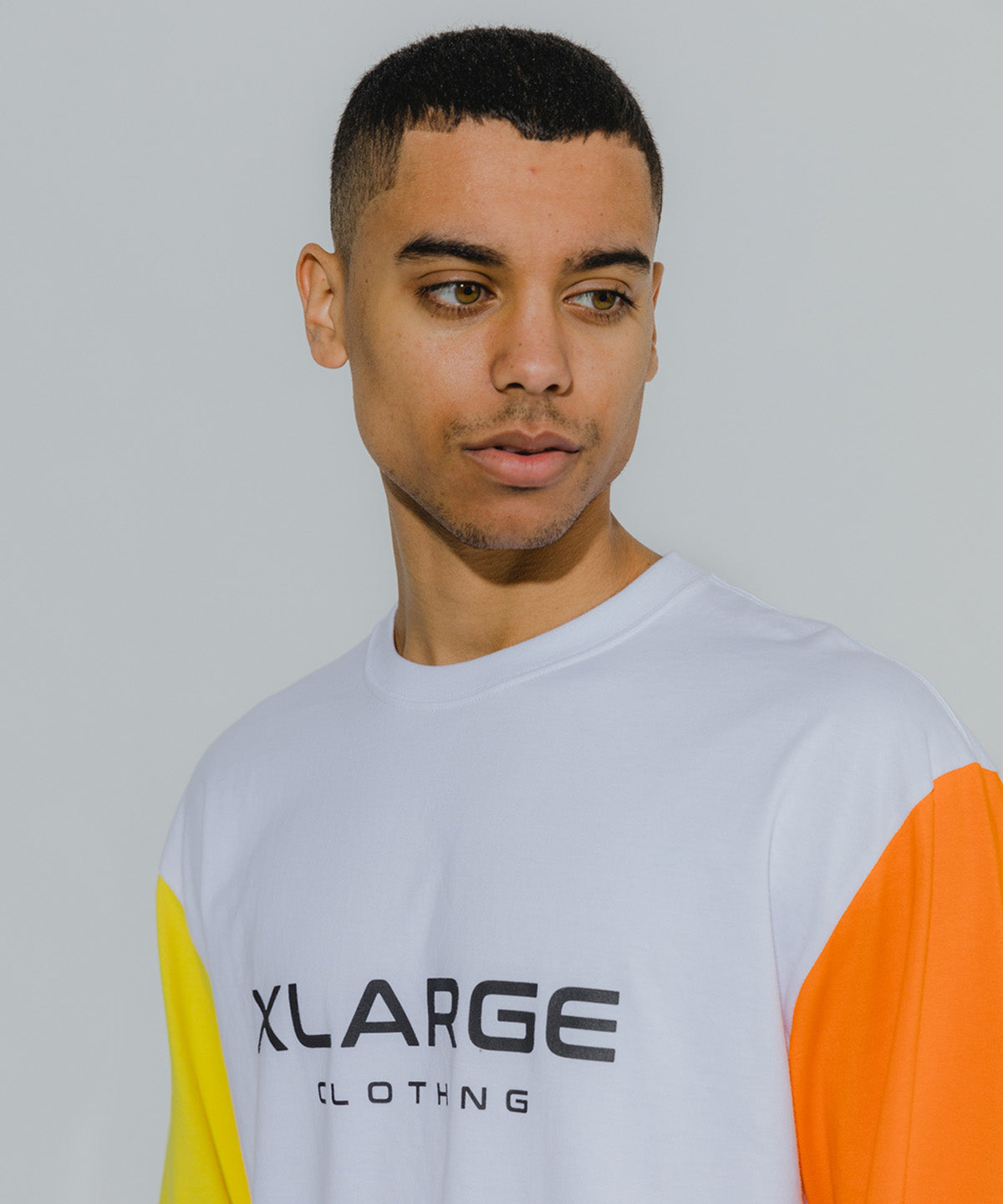 L/S TEE TRICOLOR T-SHIRT XLARGE