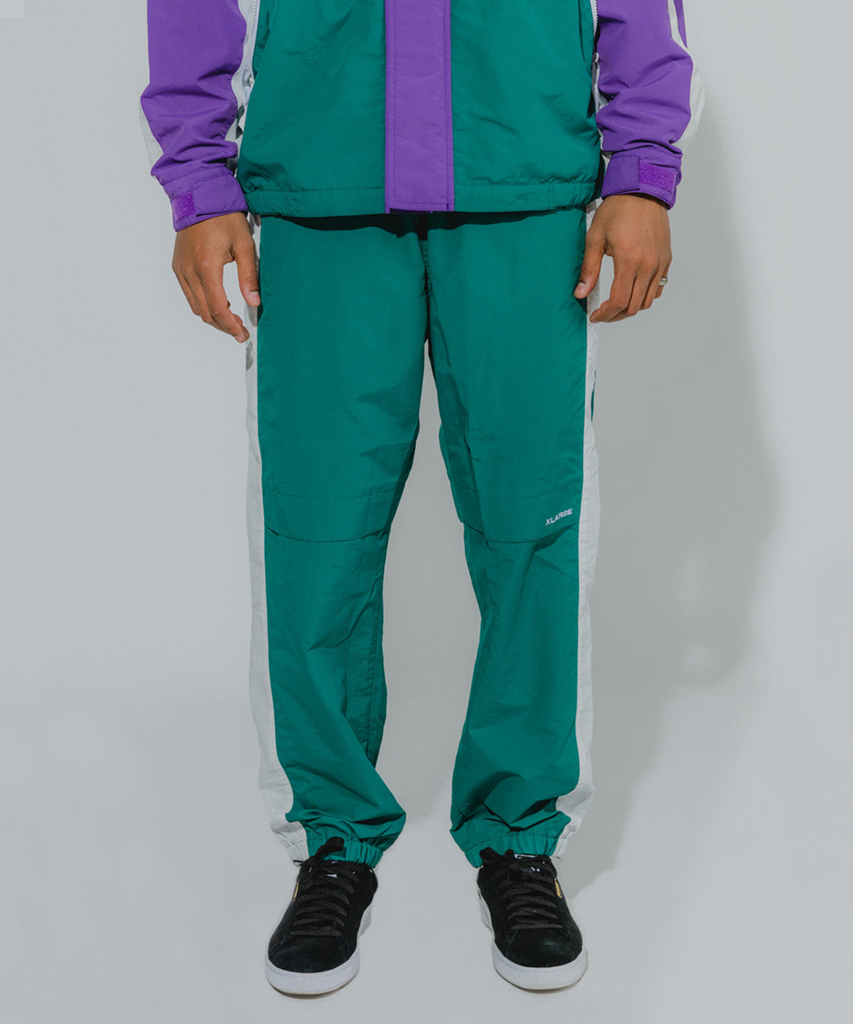MULTI PANELED NYLON PANTS PANTS XLARGE