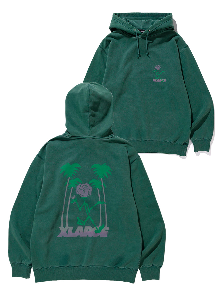 TIPSY PIGMENT PULLOVER HOODED SWEAT FLEECE, CREWNECK, HOODIE XLARGE