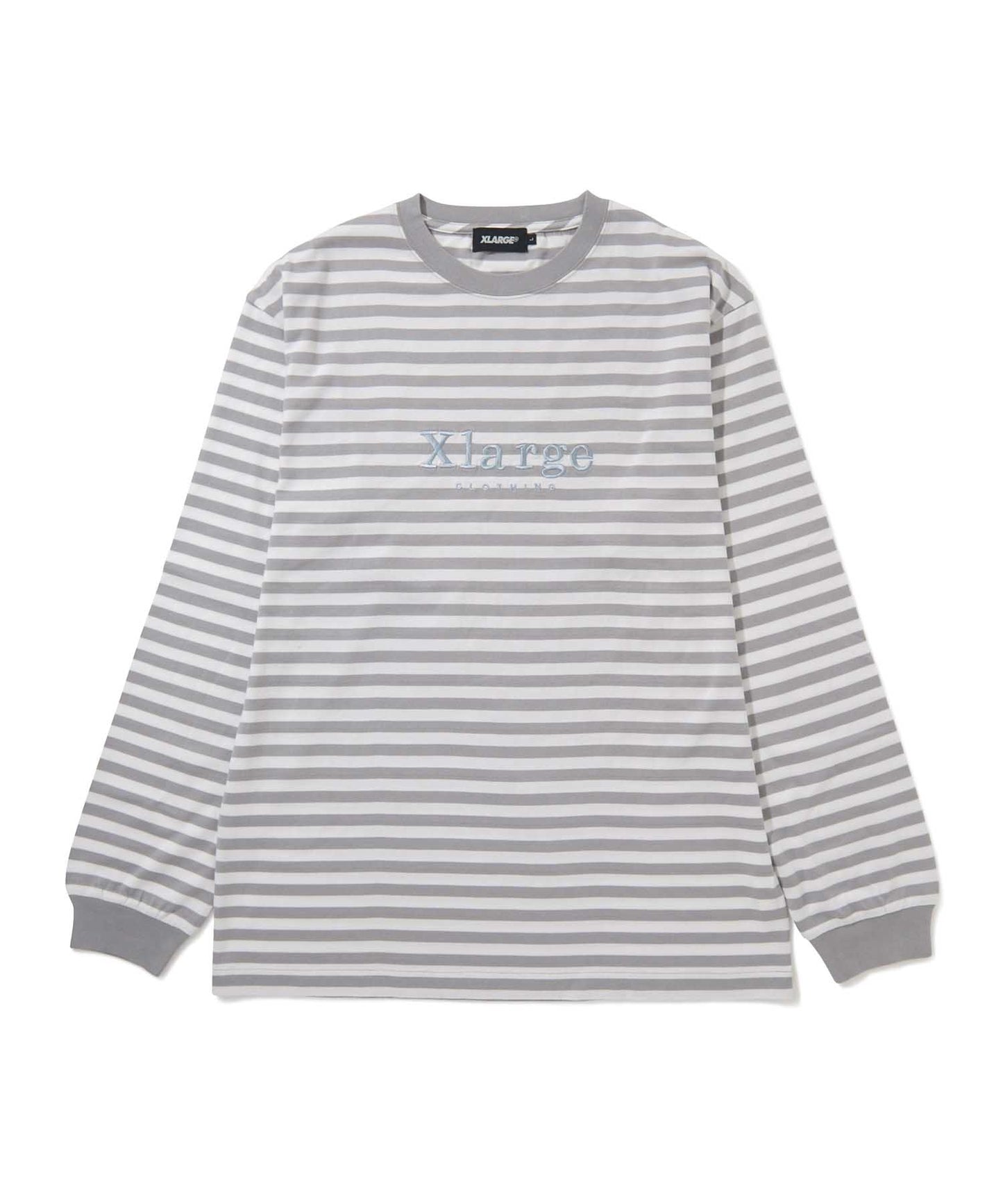 L/S EMBROIDERY BORDER TEE T-SHIRT XLARGE