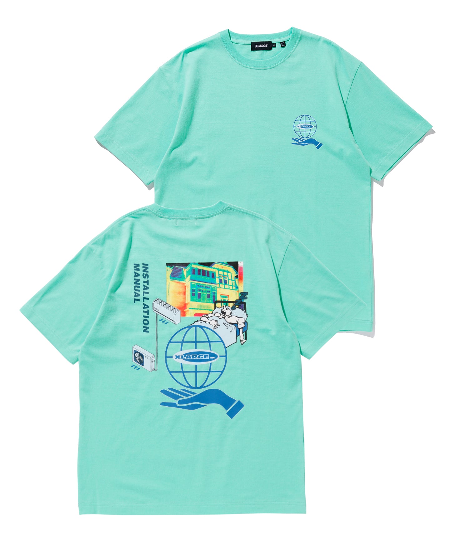 S/S TEE INSTALLATION MANUAL T-SHIRT XLARGE