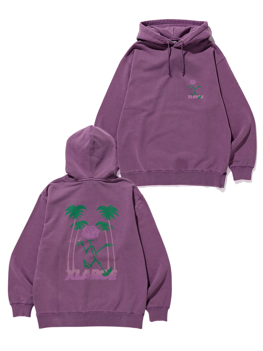 TIPSY PIGMENT PULLOVER HOODED SWEAT FLEECE, CREWNECK, HOODIE XLARGE