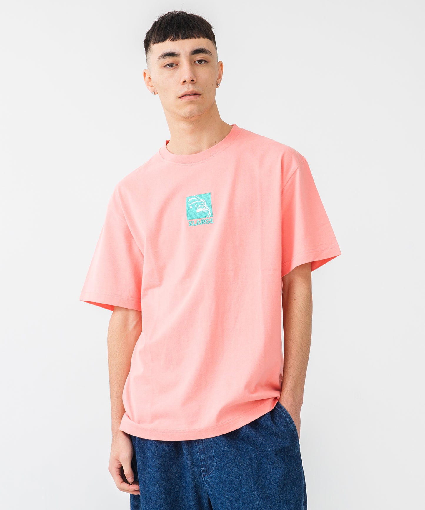 S/S TEE EMBROIDERY SQUARE OG T-SHIRT XLARGE