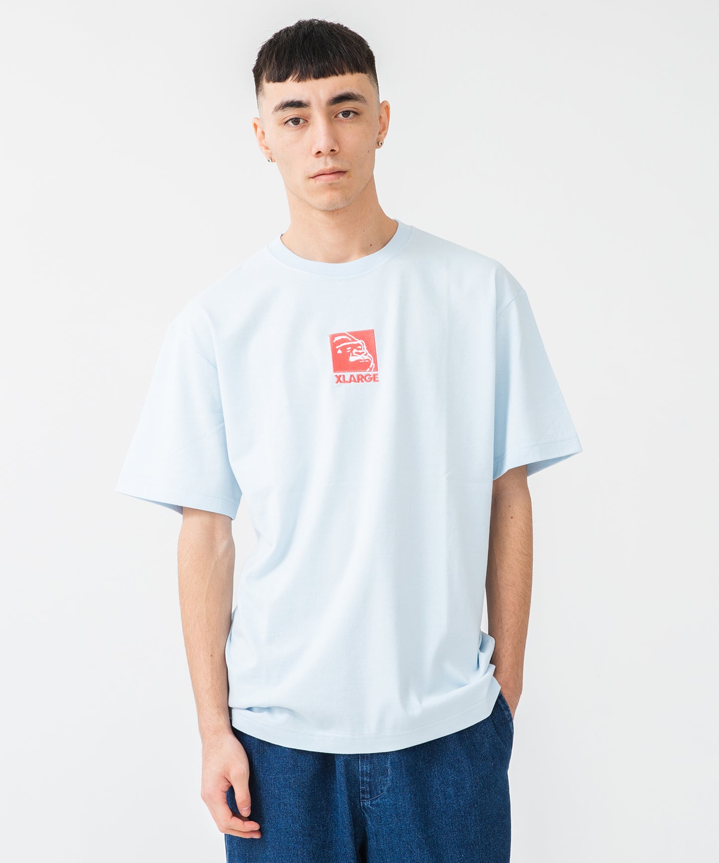 S/S TEE EMBROIDERY SQUARE OG T-SHIRT XLARGE