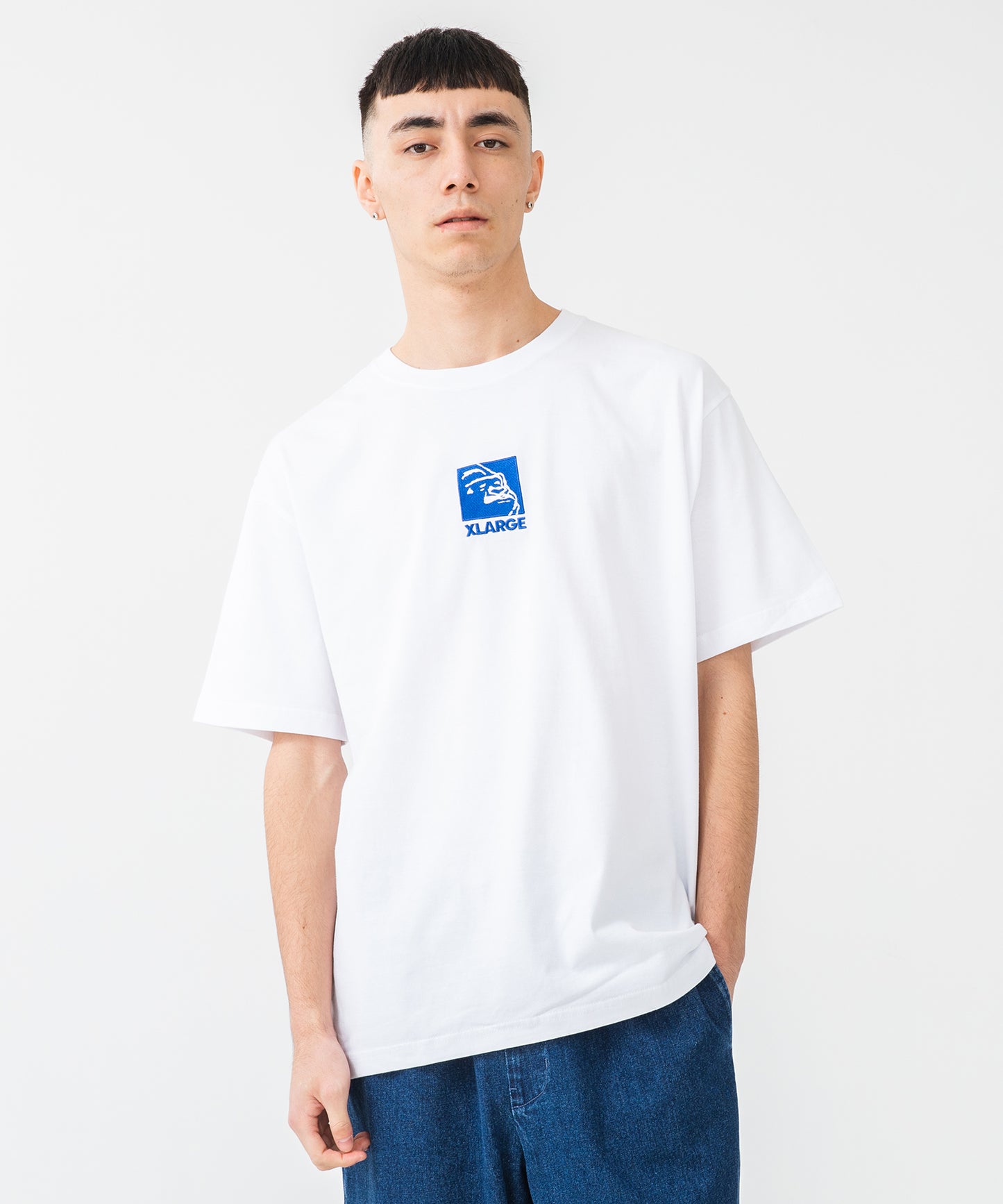 S/S TEE EMBROIDERY SQUARE OG T-SHIRT XLARGE