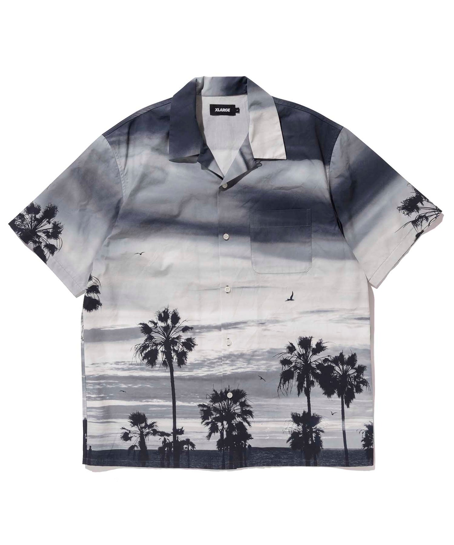PRINTED S/S BUTTON UP SHIRT XLARGE