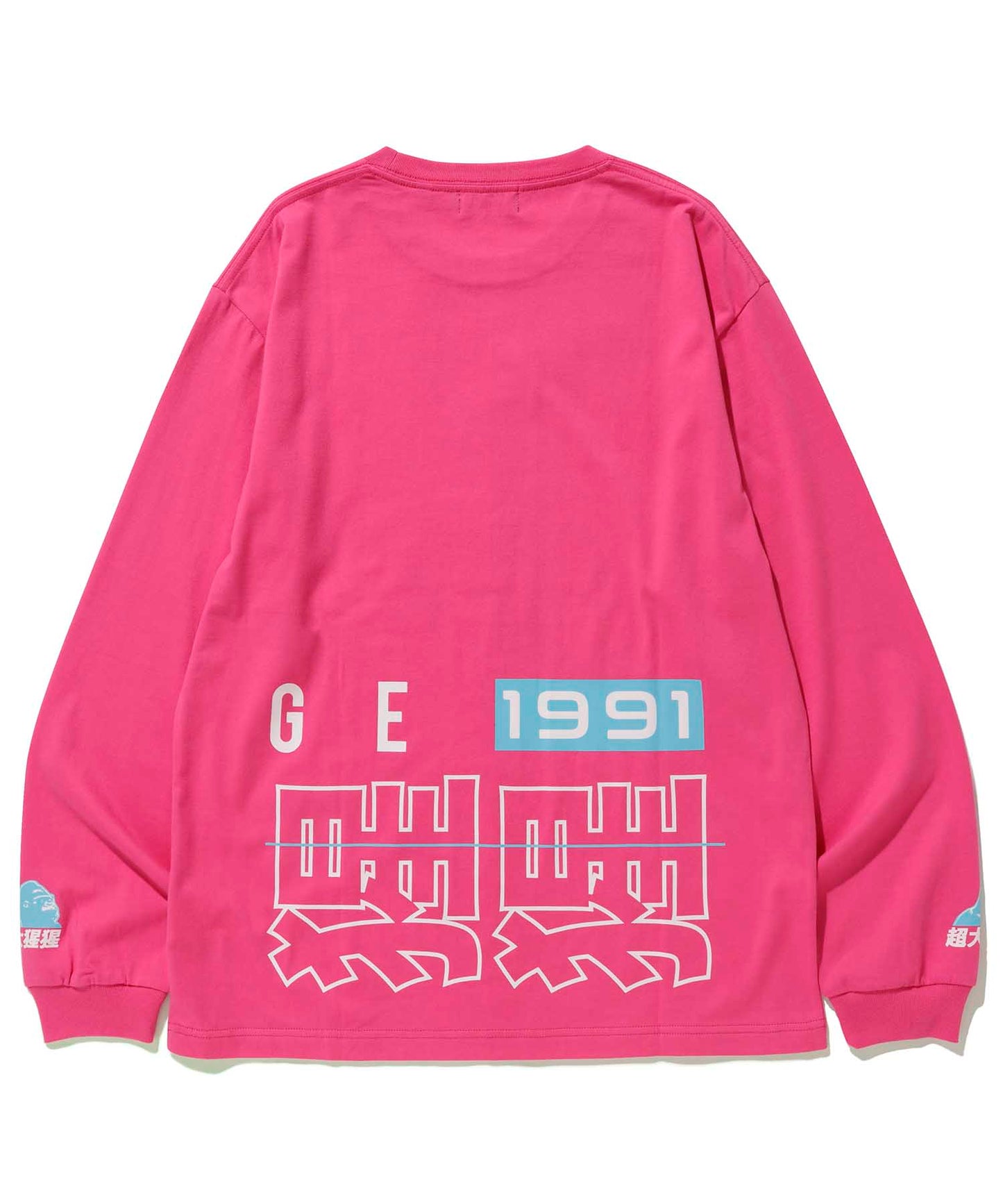 L/S TEE CHINESE LETTERS T-SHIRT XLARGE
