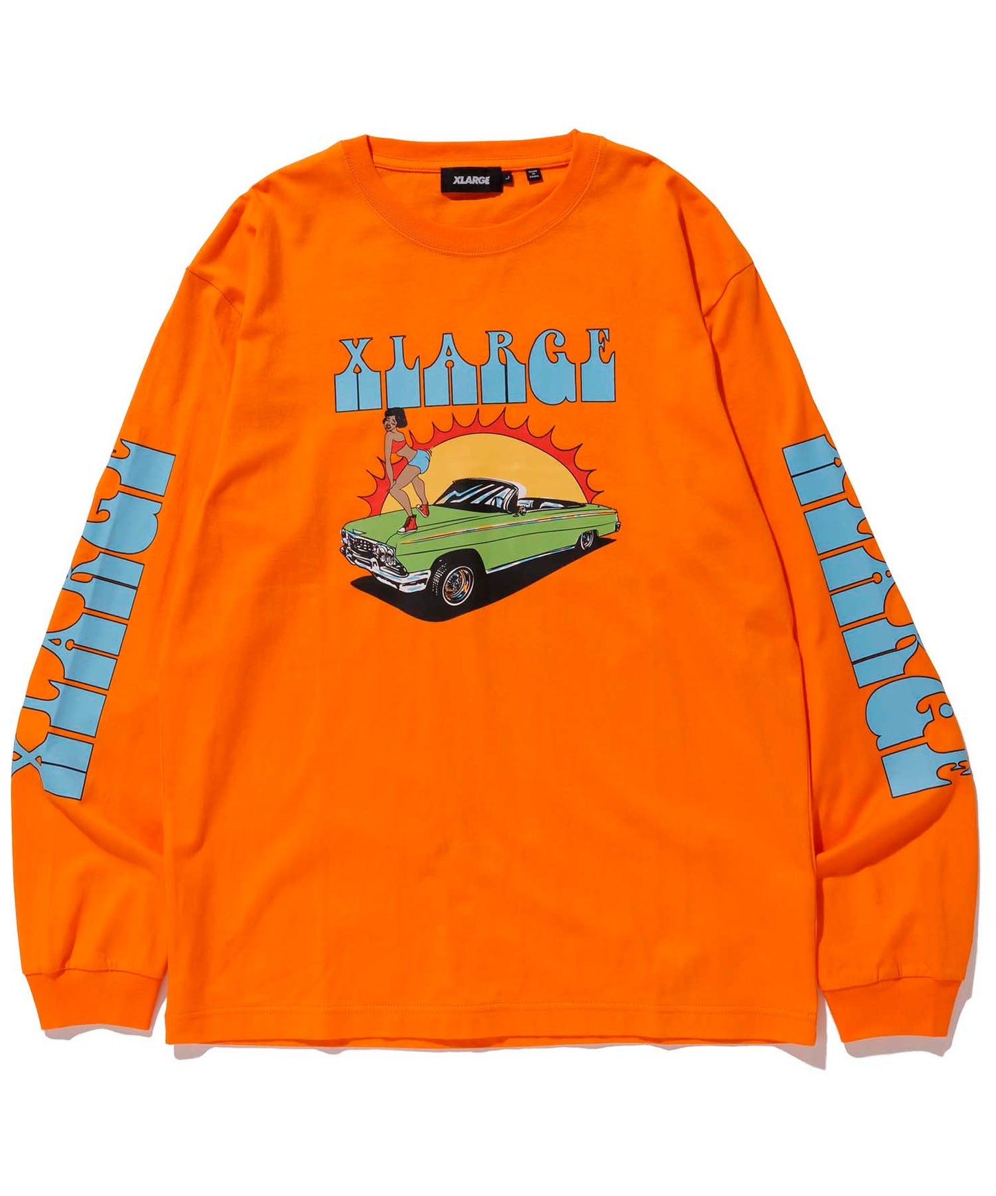 L/S TEE LA STYLE T-SHIRT XLARGE