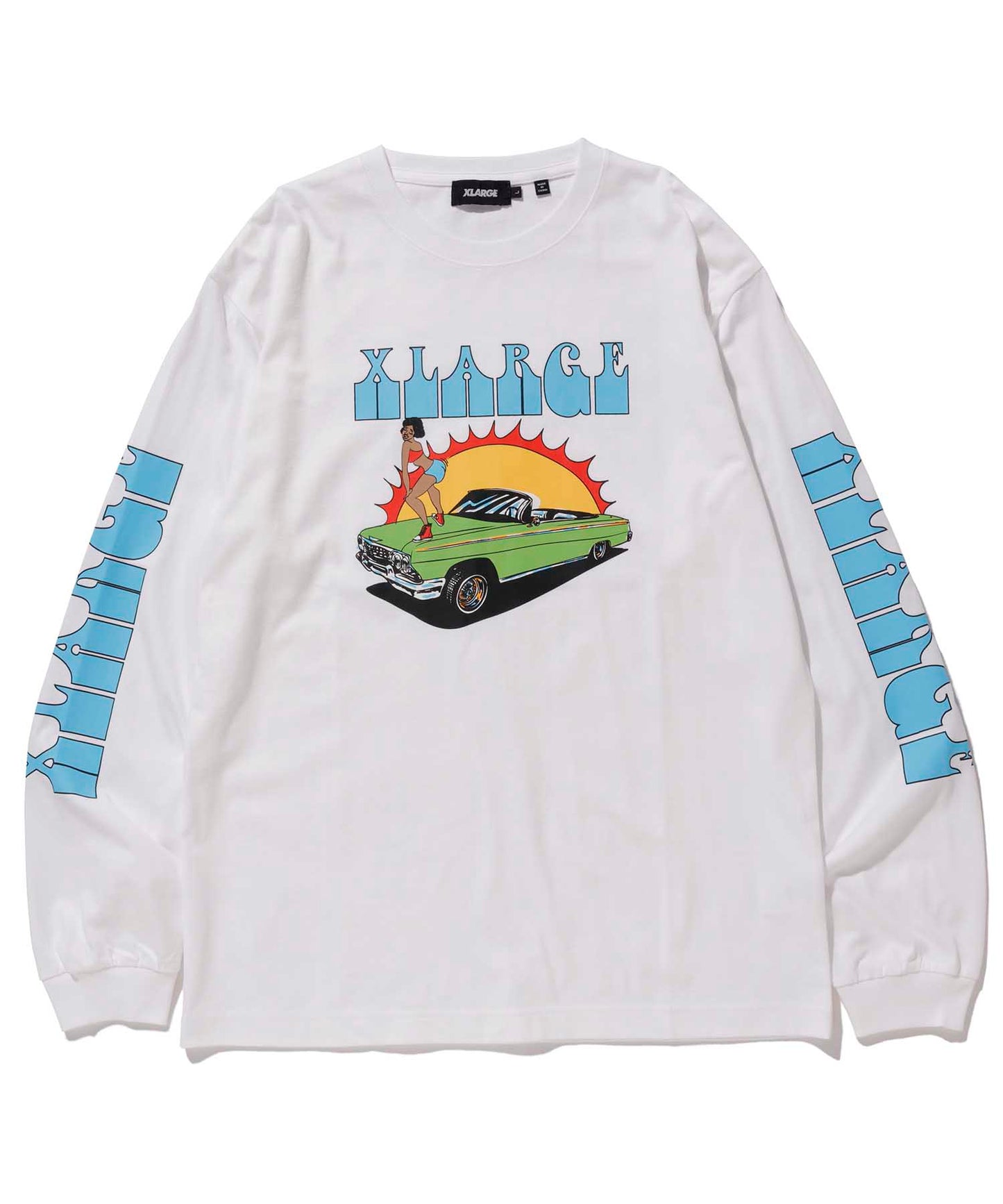 L/S TEE LA STYLE T-SHIRT XLARGE