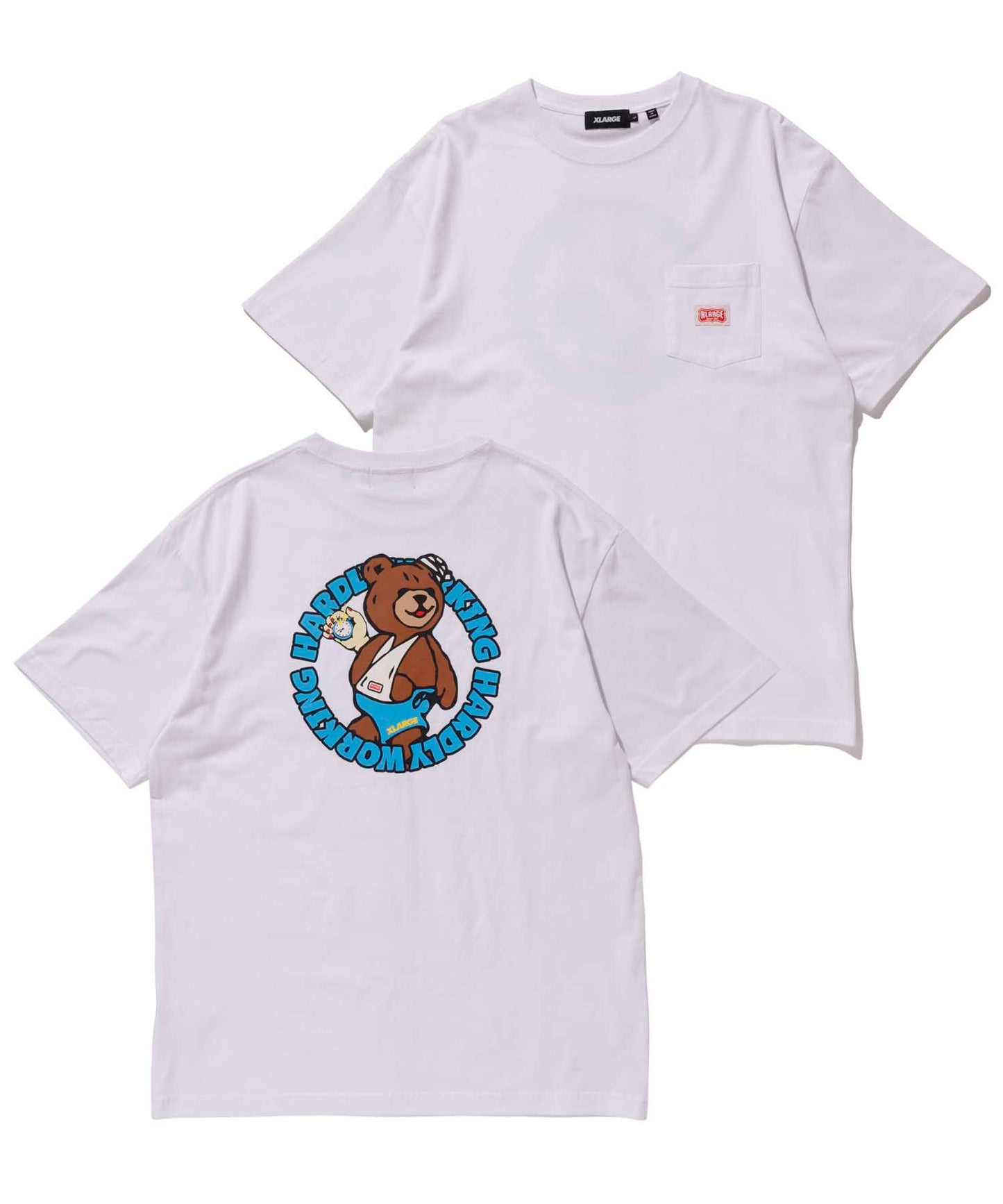 S/S HARDLY WORKING POCKET TEE T-SHIRT XLARGE