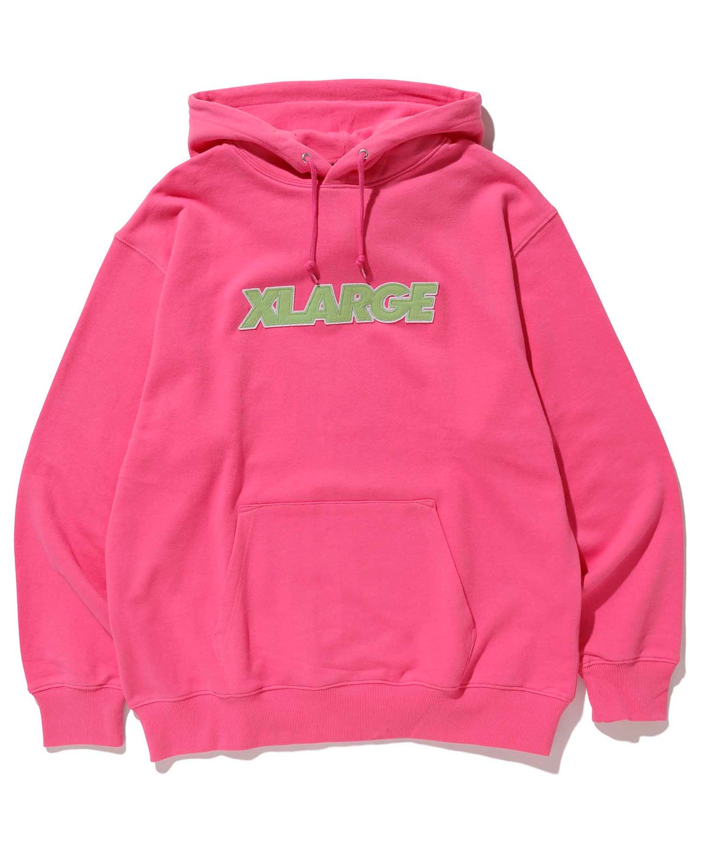 OVER EDGE STANDARD LOGO PULLOVER HOODED SWEAT FLEECE, CREWNECK, HOODIE XLARGE