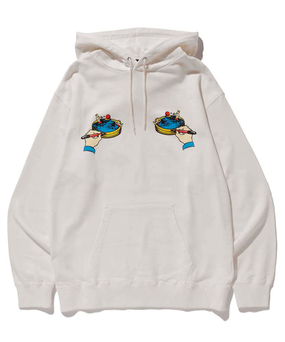 MARRIAGE BLUE PULLOVER HOODED SWEAT
