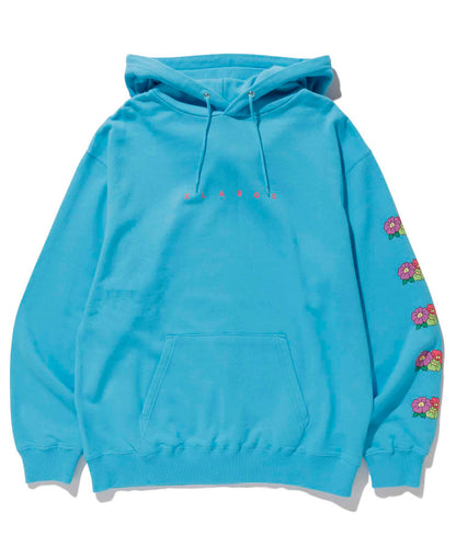 FLOWER LOGO PULLOVER HOODED SWEAT