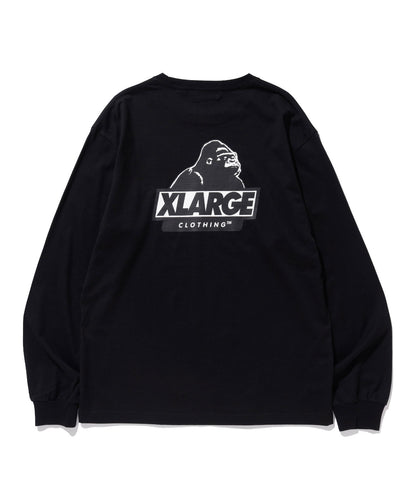L/S TEE BACKSIDE SLANTED OG