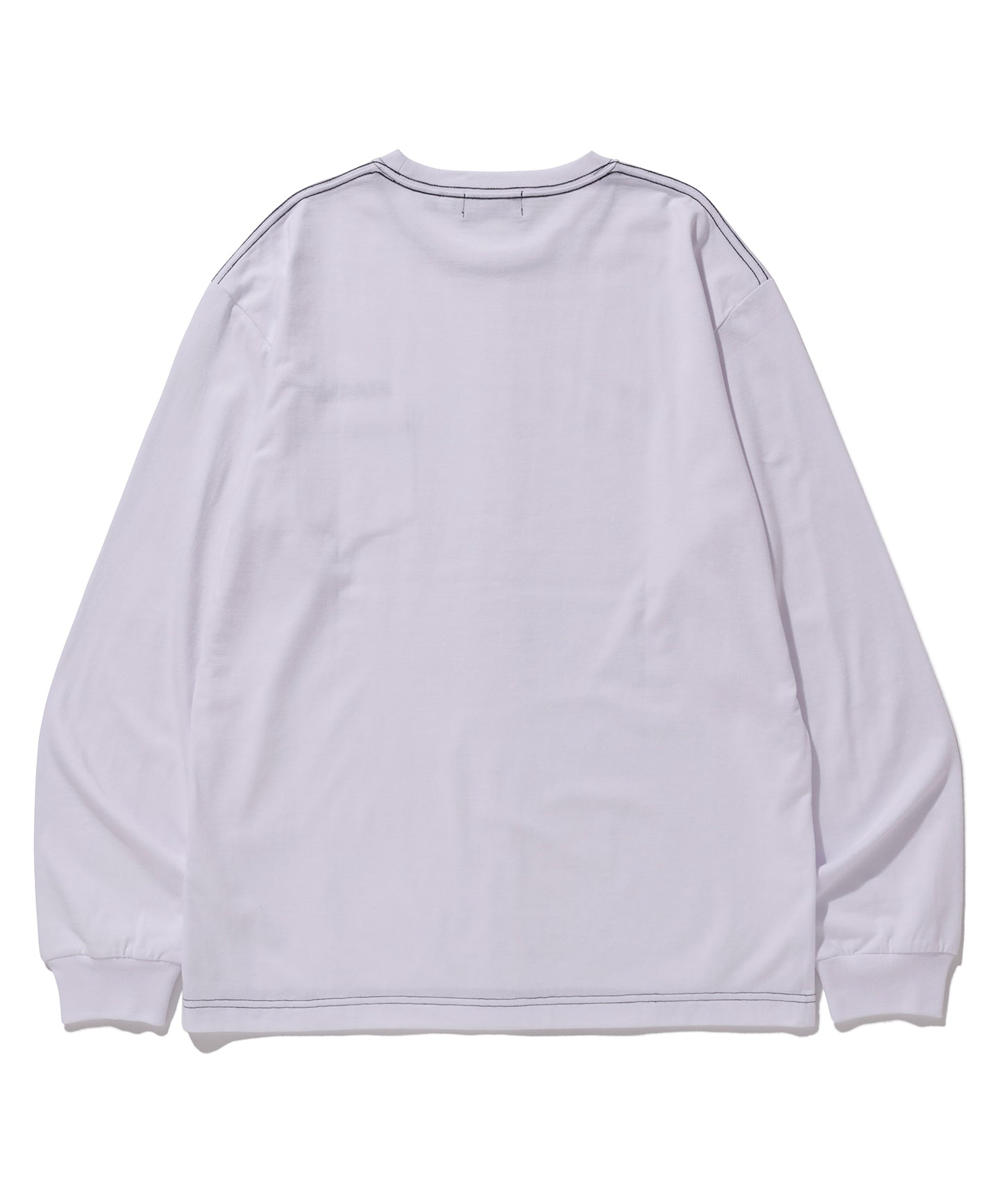 L/S POCKET TEE CONTRAST STITCH