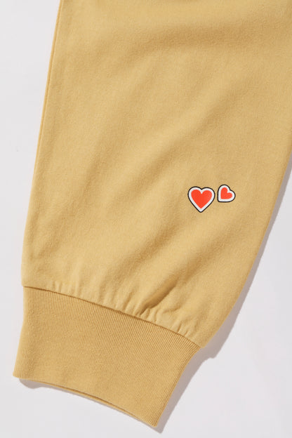 L/S TEE GIRL WITH COCKTAIL