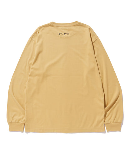 L/S TEE GIRL WITH COCKTAIL