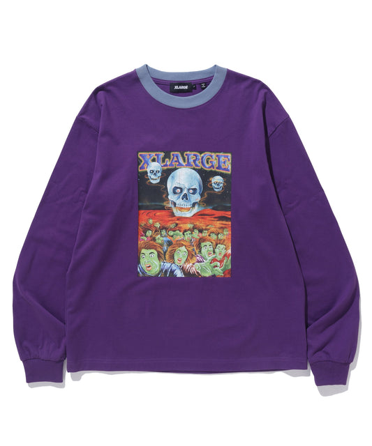 ZOMBIE APOCALYPSE RINGER L/S TEE