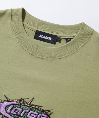 BARBED WIRE LOGO S/S TEE