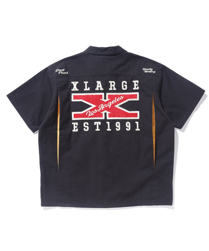 X LOGO S/S WORK SHIRT