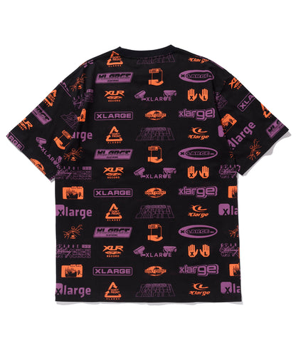S/S ALLOVER PRINT TEE T-SHIRT XLARGE  