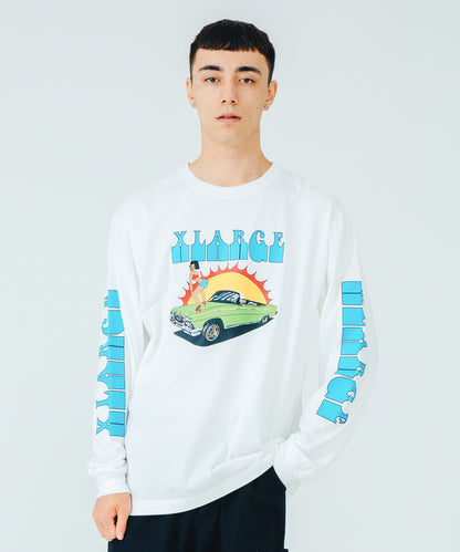 L/S TEE LA STYLE T-SHIRT XLARGE  
