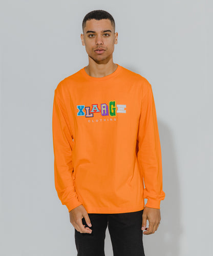 L/S TEE MULTI COLLEGE LOGO T-SHIRT XLARGE  