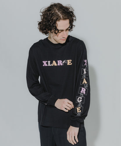 L/S TEE PICKET LOGO T-SHIRT XLARGE  
