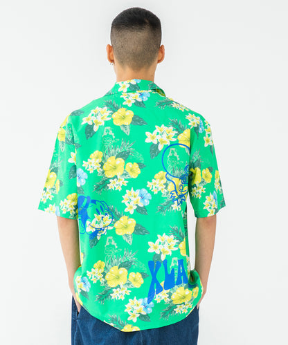 FLORAL PRINT SHIRT SHIRT XLARGE  