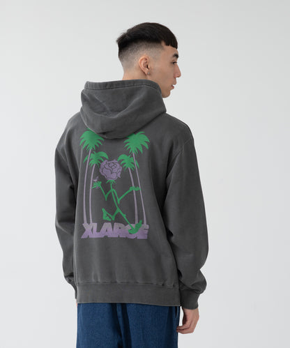 TIPSY PIGMENT PULLOVER HOODED SWEAT FLEECE, CREWNECK, HOODIE XLARGE  