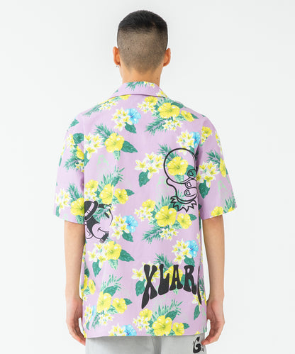 FLORAL PRINT SHIRT SHIRT XLARGE  