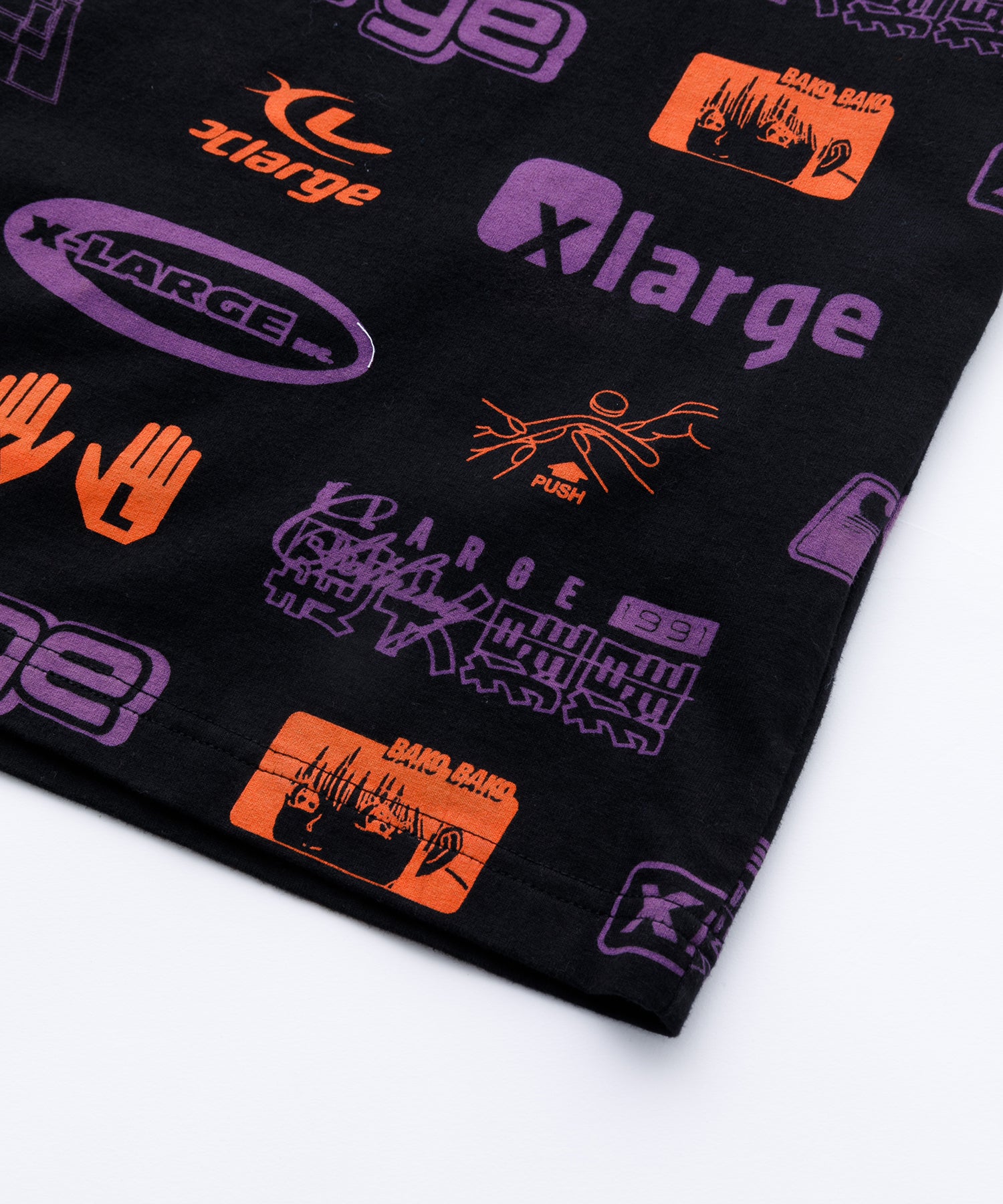 S/S ALLOVER PRINT TEE T-SHIRT XLARGE  