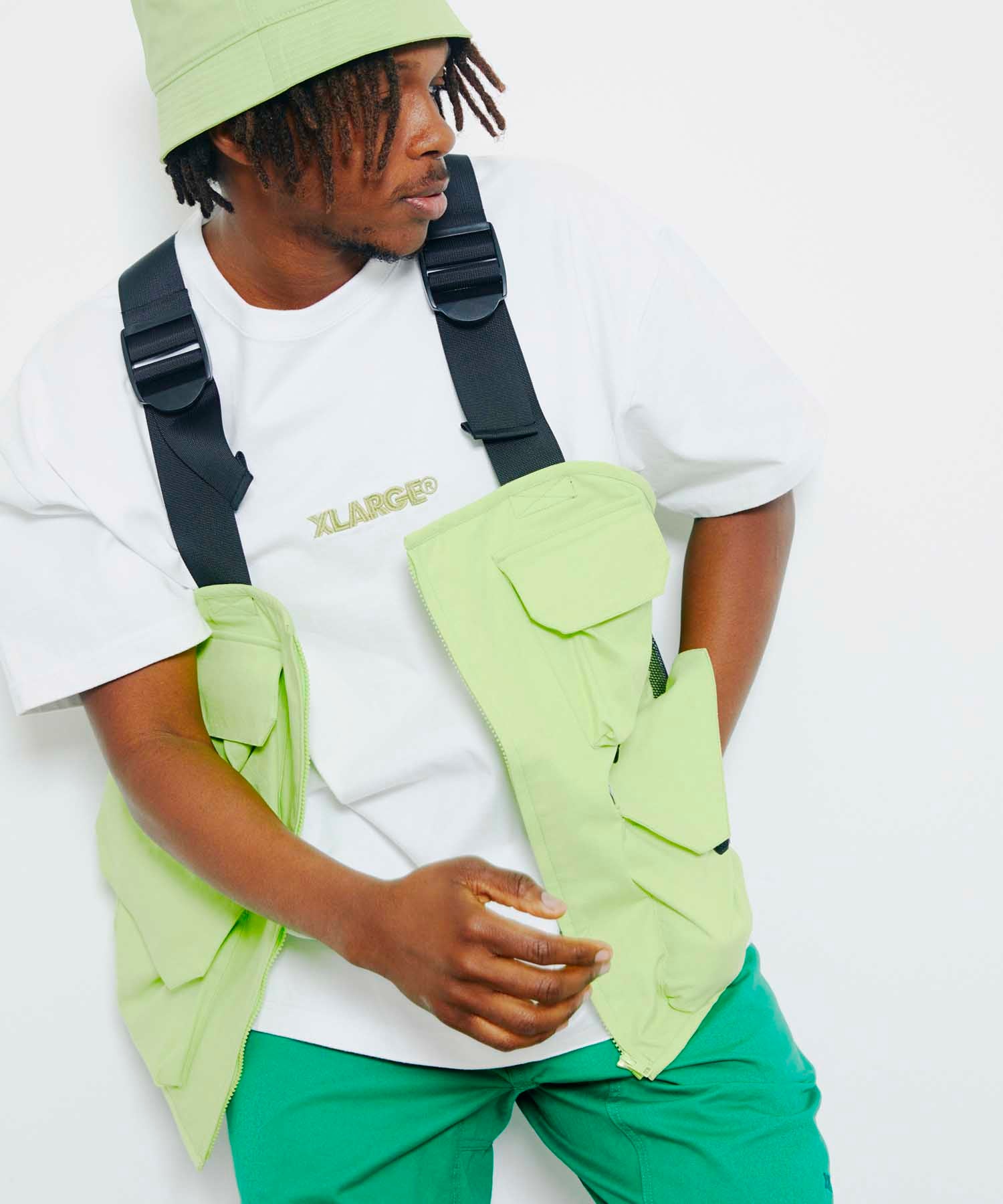 STANDARD LOGO CHEST RIG VEST OUTERWEAR XLARGE  