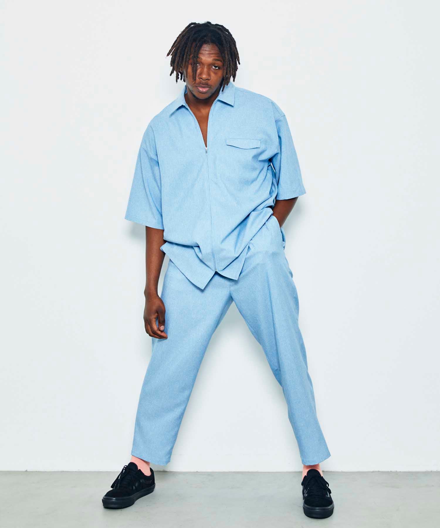 9L WIDE TUCK PANTS PANTS XLARGE  