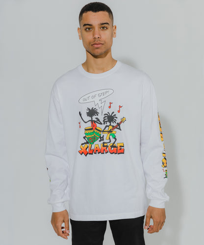 L/S TEE OUT OF STEP T-SHIRT XLARGE  