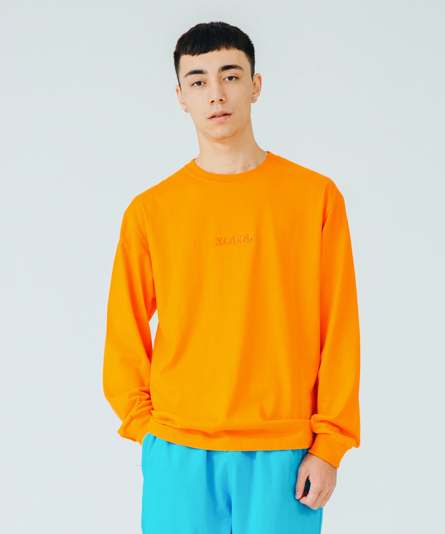 L/S TEE EMBROIDERY STANDARD LOGO T-SHIRT XLARGE  