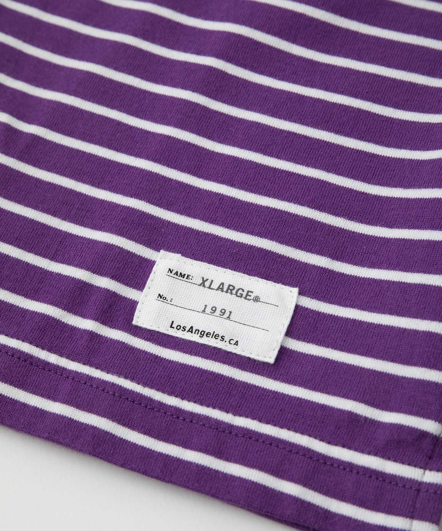 S/S BORDER TEE T-SHIRT XLARGE  