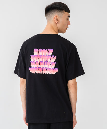 S/S TEE GRADATION 3D LOGO T-SHIRT XLARGE  