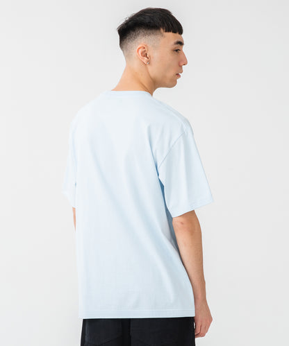 S/S EMBROIDERY SLANTED OG POCKET TEE T-SHIRT XLARGE  