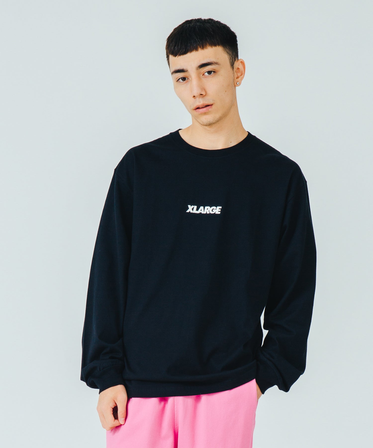 L/S TEE EMBROIDERY STANDARD LOGO T-SHIRT XLARGE  