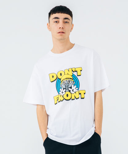 S/S PRINT TEE DONT FRONT T-SHIRT XLARGE  