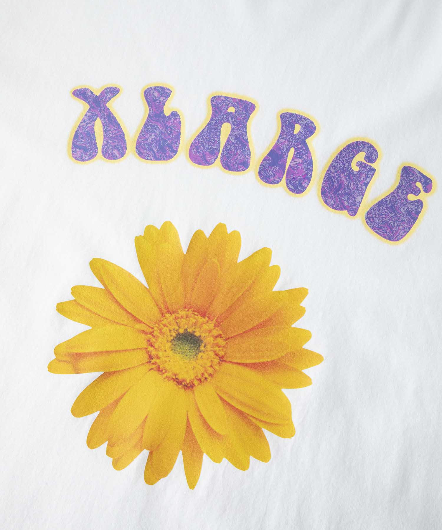 L/S TEE FLOWER T-SHIRT XLARGE  