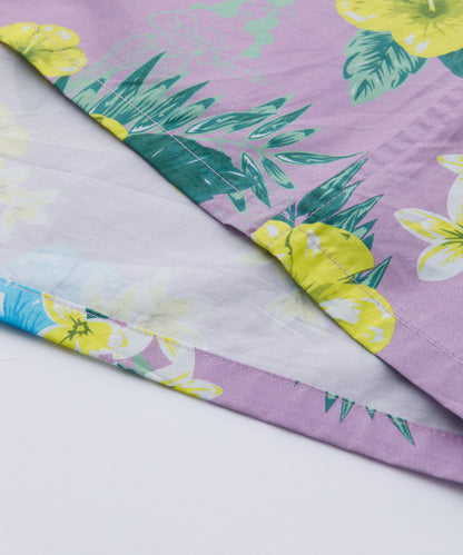 FLORAL PRINT SHIRT SHIRT XLARGE  