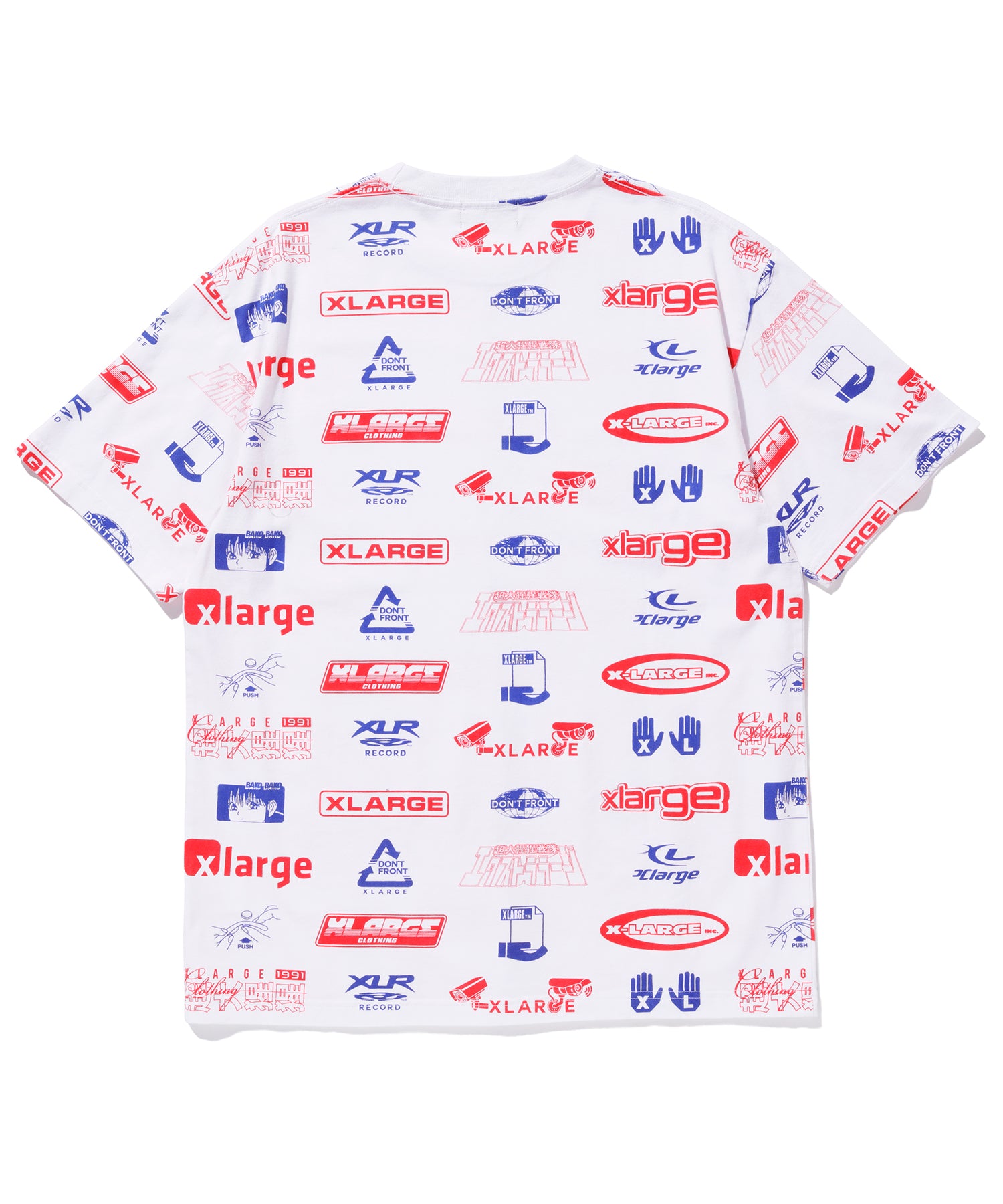 S/S ALLOVER PRINT TEE T-SHIRT XLARGE  