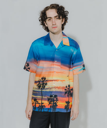 PRINTED S/S BUTTON UP SHIRT XLARGE  