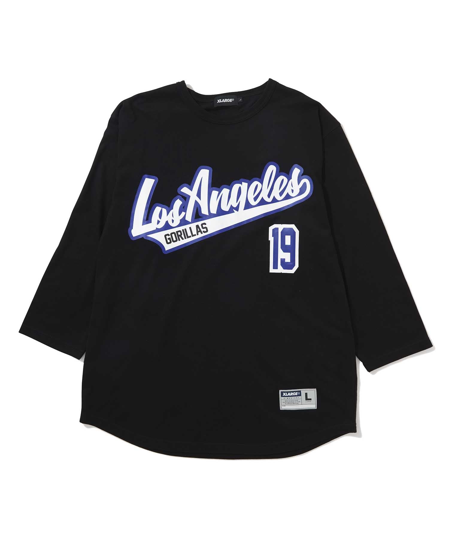 BASEBALL H/S TEE T-SHIRT XLARGE  