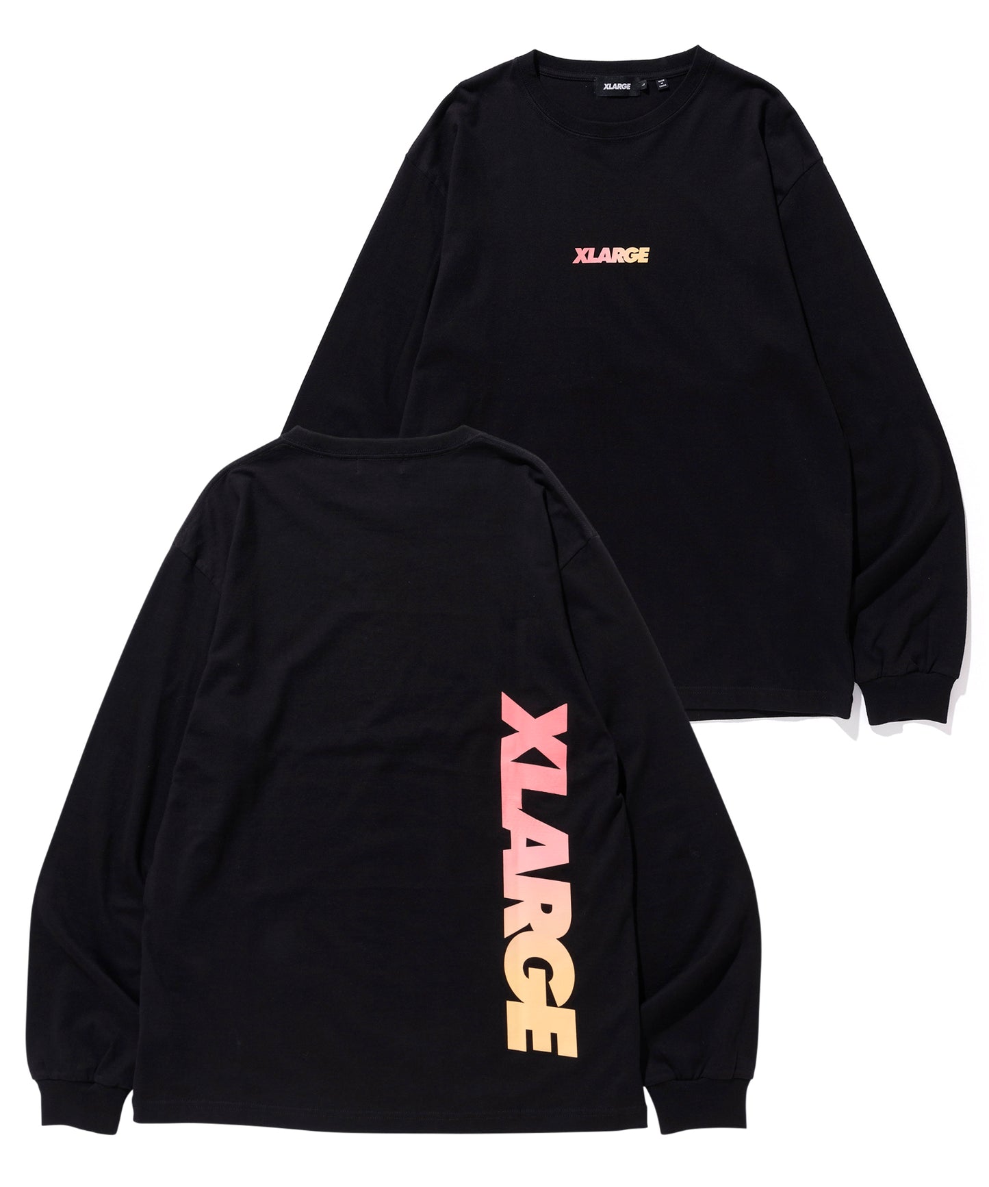 PUFF PRINT STANDARD LOGO L/S TEE T-SHIRT XLARGE  